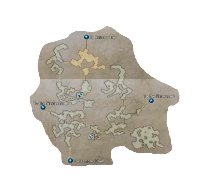 final fantasy xii giza plains wet map