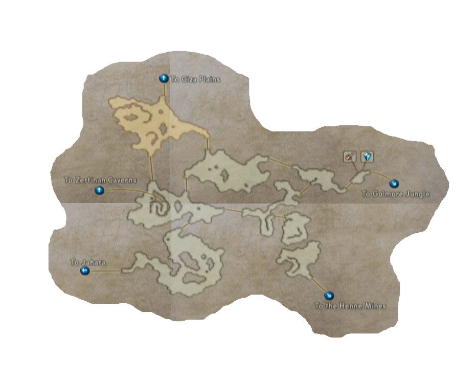 final fantasy xii ozmone plain map