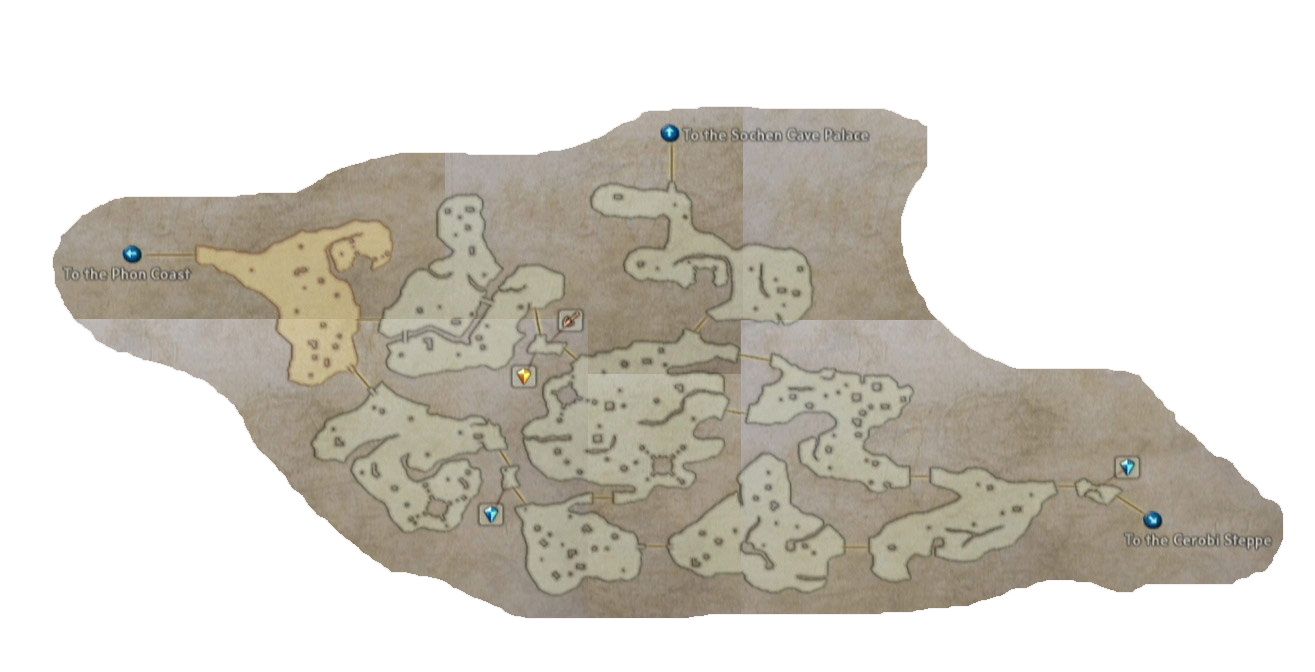 final fantasy xii tchita uplands map