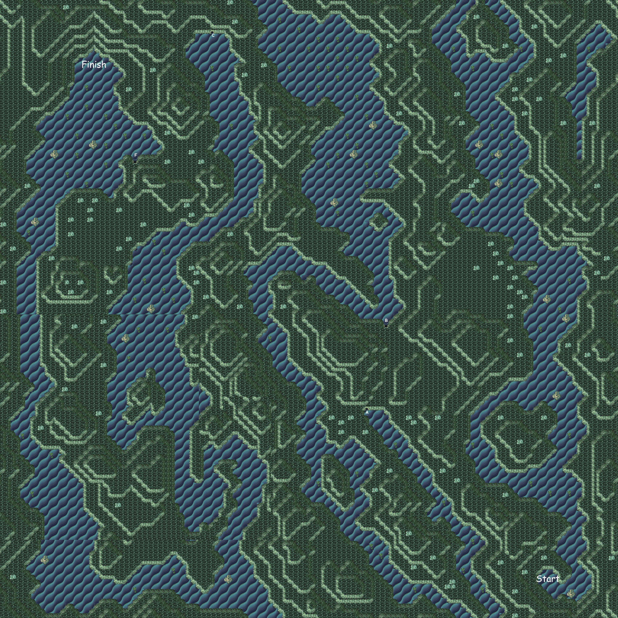 final fantasy vi serpent's trench map