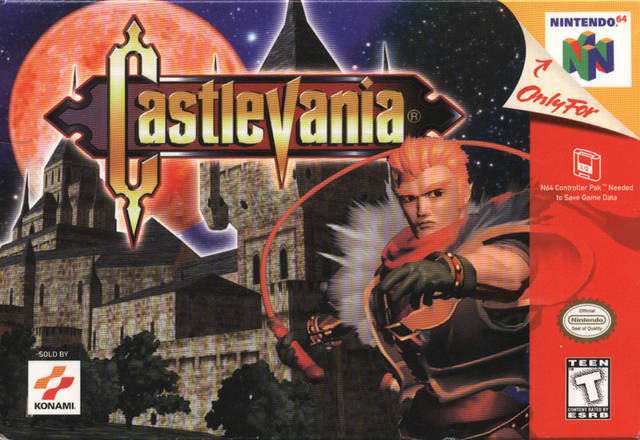 castlevania 64 cover