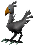 final fantasy vii black chocobo