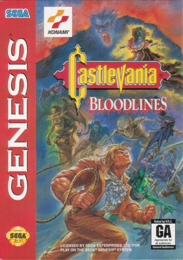 castlevania bloodlines cover